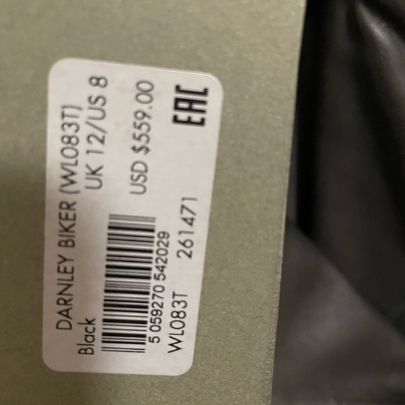 Allsaints Darnley leather jacket - Picture 9 of 9